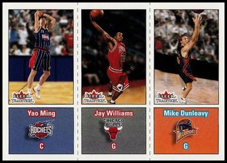 271 Yao Ming Jay Williams Mike Dunleavy Jr. RC